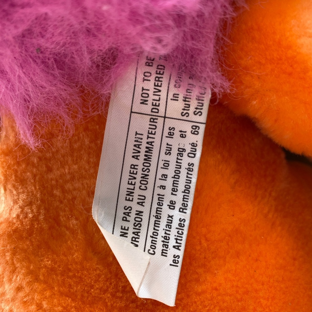 1984 Disney Wuzzles Lion Bear stuffed animal. - Picture 6 of 8